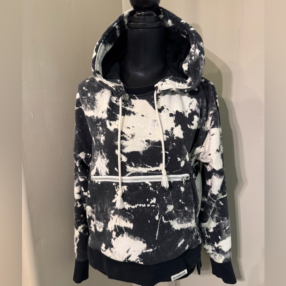 Nike Fly Swoosh Sportswear Oversized Relaxed Hoodie Pullover Women's Size Small